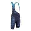 Boost Bib Short Man - Front of navy cycling shorts men