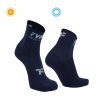 Boost Socks Low: Navy Sun Socks that change the color of the fyke logo with exposure to the sun.