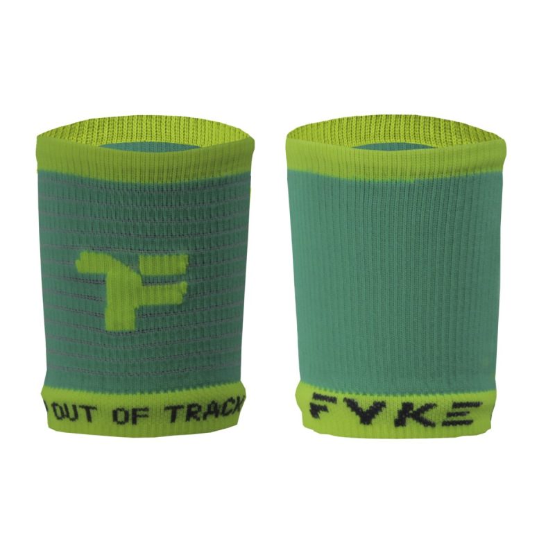 Light Green compression wrist sweatbands