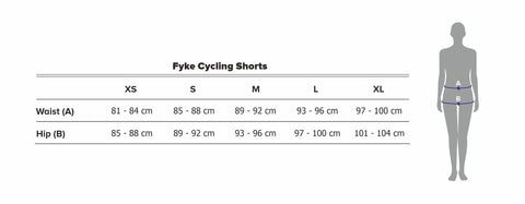 Boost Bib Short Woman Size Guide